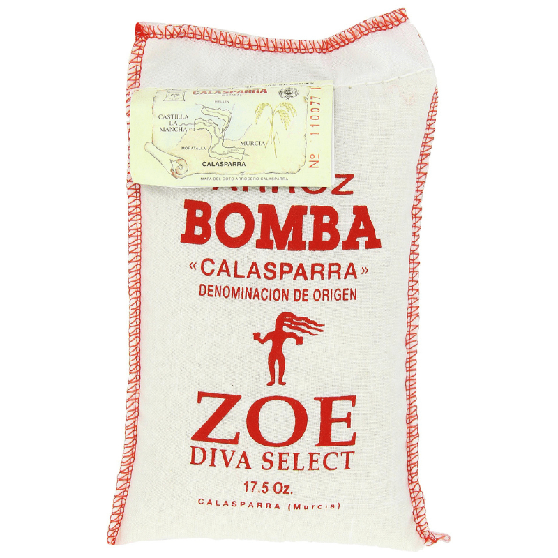Zoe Diva Select Bomba Calasparra Rice, 17.5 oz