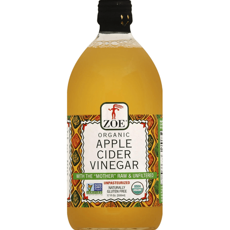 Zoe Organic Apple Cider Vinegar, 16.9 oz