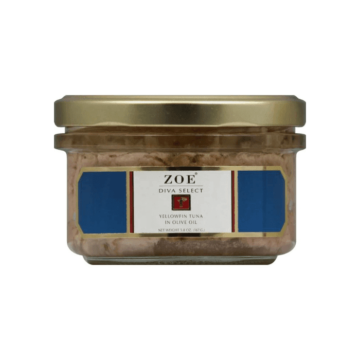Zoe Yellowfin Tuna in Olive Oil, 5.8 oz