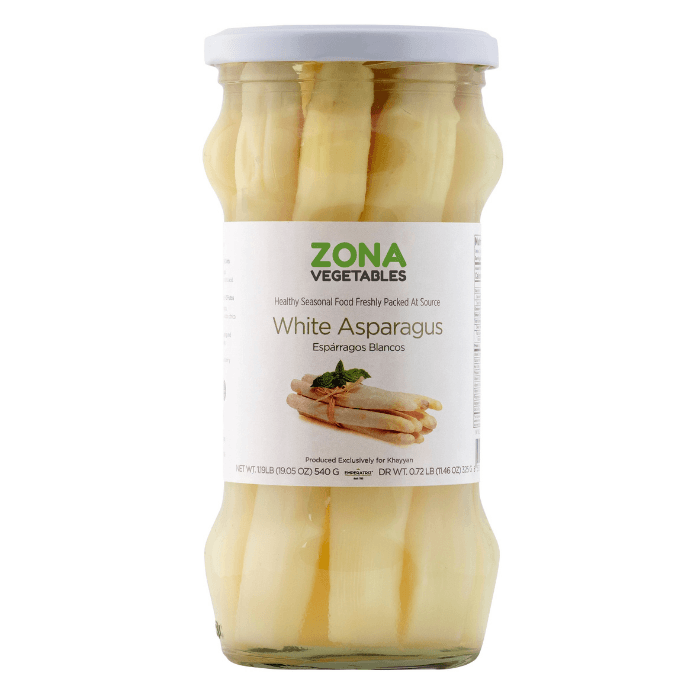Zona Premium White Asparagus, 12 oz