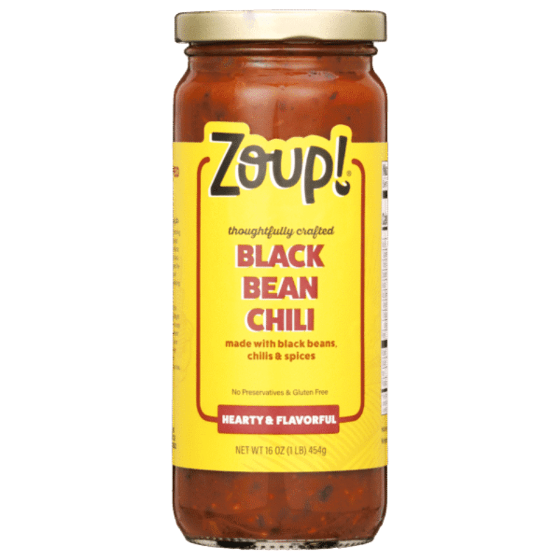 Zoup Black Bean Chili Soup, 16 oz