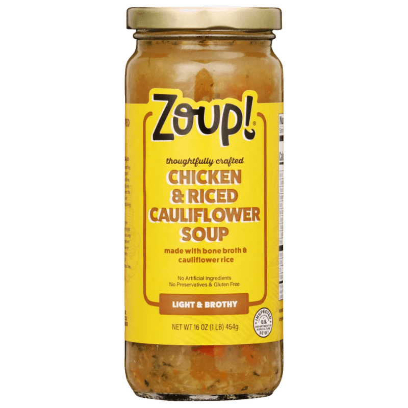 Zoup Chicken & Rice Cauliflower Soup, 16 oz