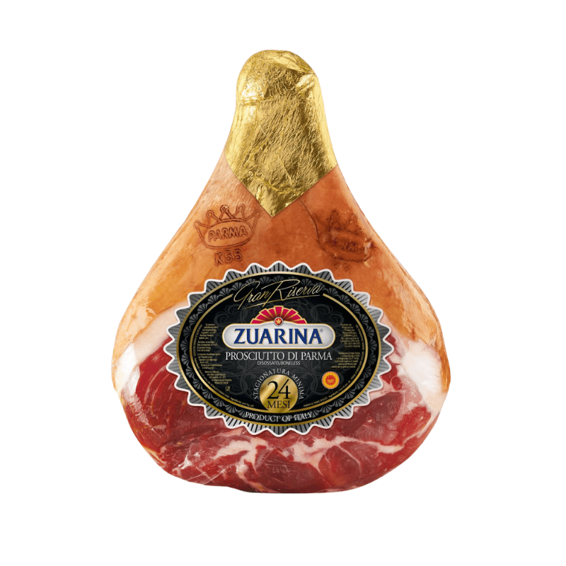 Zuarina 24 Month Aged Prosciutto di Parma, 16 Lbs